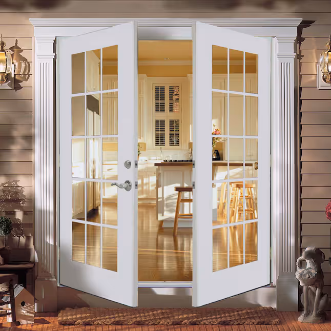 swinging patio door