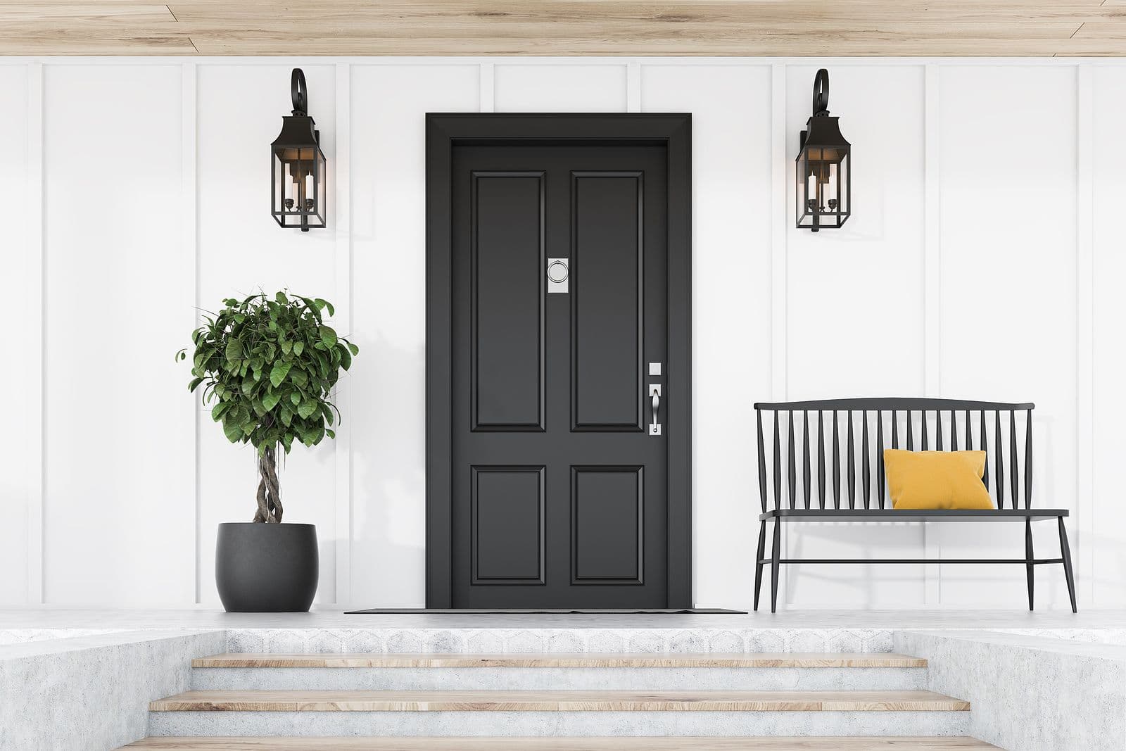 front door